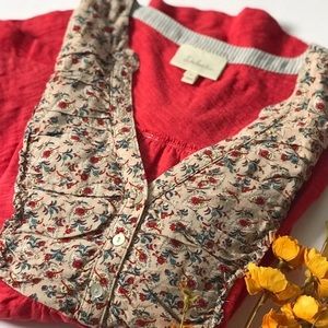 Deletta Anthropologie top 💕